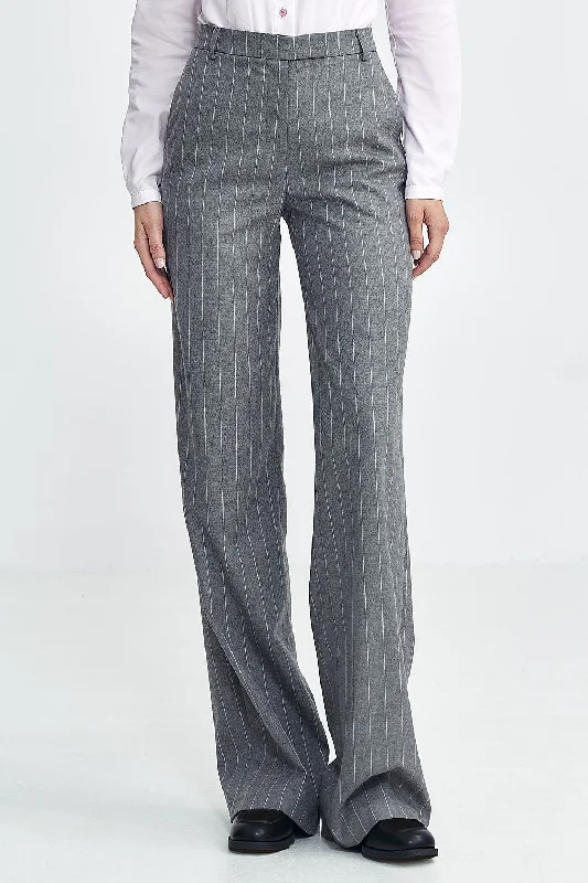 Women's Office Outfit Nife Pinstripe Trousers