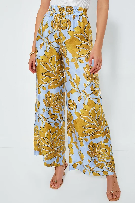 Women's Travel Outfit Set Tangle Palazzo Pants