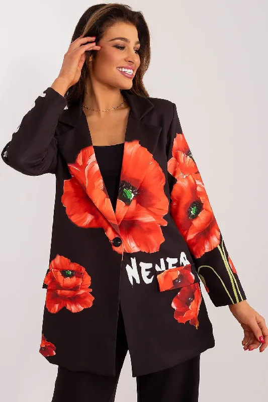 Women's Athletic Outfit Italy Moda Life Is Art Blazer