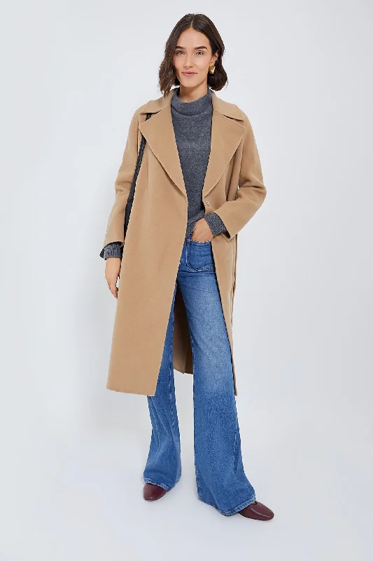 Women's Functional Outfit For Outdoor Activities Beige Manu Coat