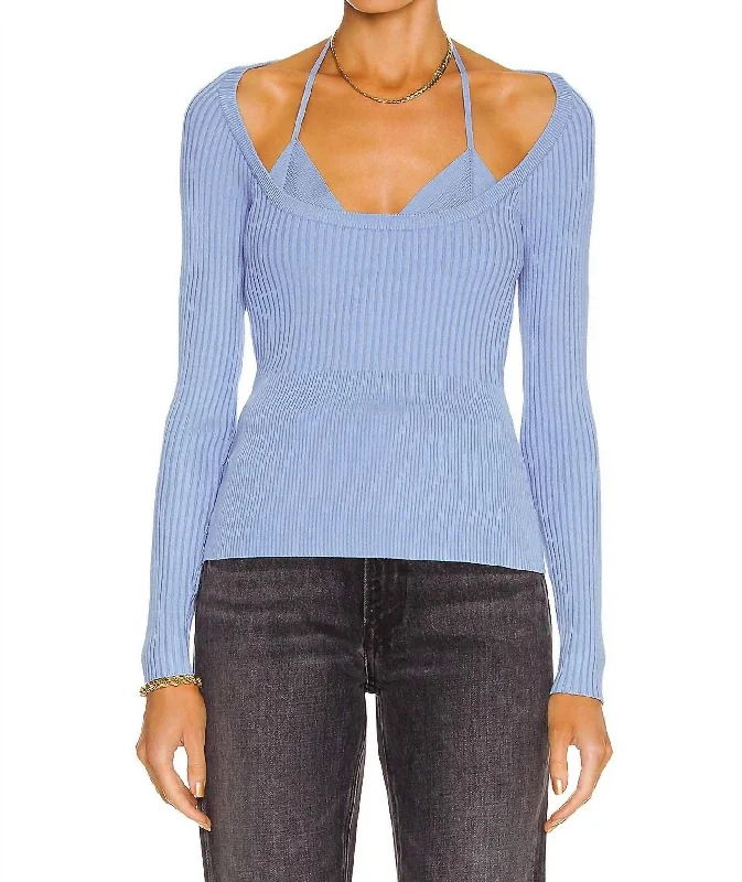 Women's Plus-Size Outfit Jaylin Top In Periwinkle