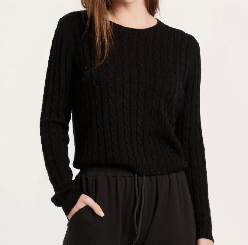 Women's Urban Clothing Lupe Sweater In Black