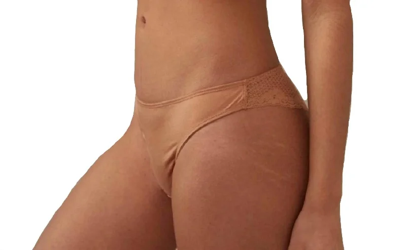 Women's Athleisure Apparel Alice Brazilian Panty In Caramel