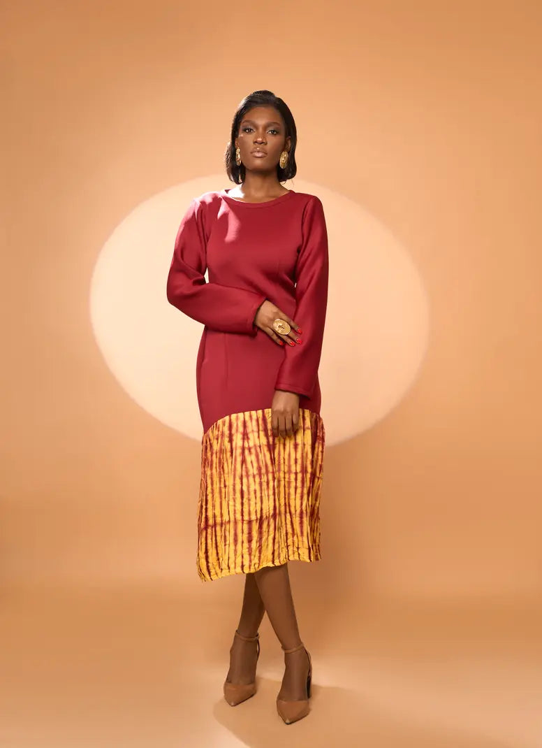Fashion Forward Victoire Straight long-sleeve Dress