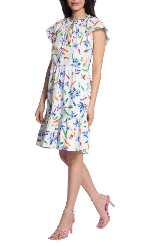 Sales For Clothes Maggy London G5236M - Cap Sleeve Dress