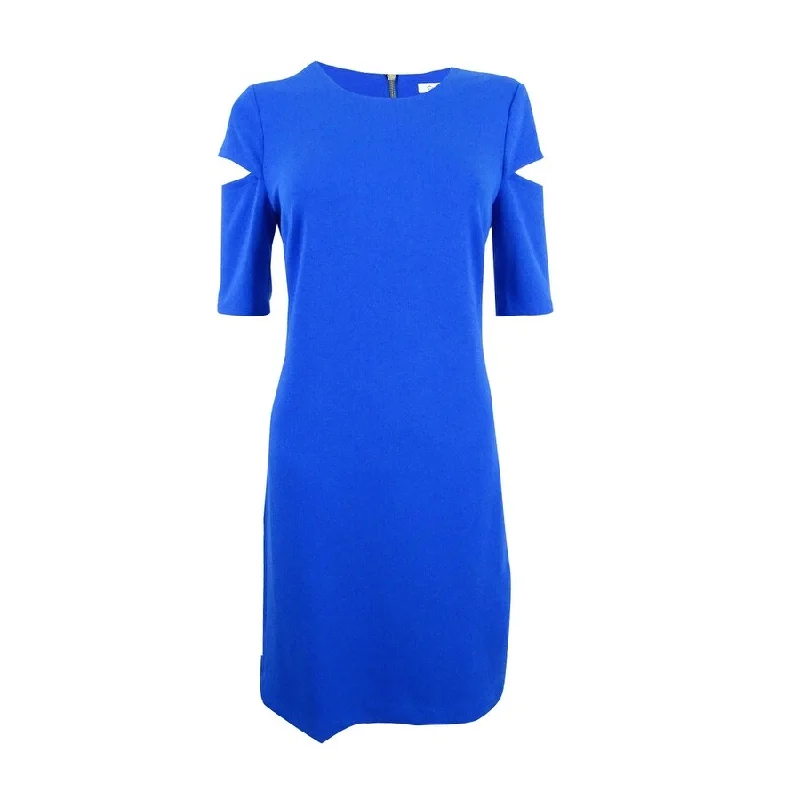 Summer Essentials Calvin Klein Women's Split-Sleeve Dress