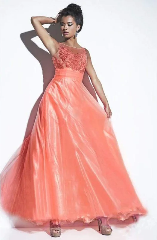 Best Clearance Sales Right Now Studio 17 - 12496SC Sleeveless A-line Full Length Dress