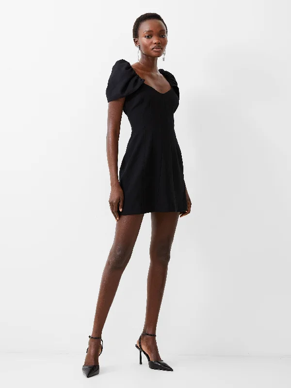 Stay Ahead In Style Whisper Gathered Sleeve Dress