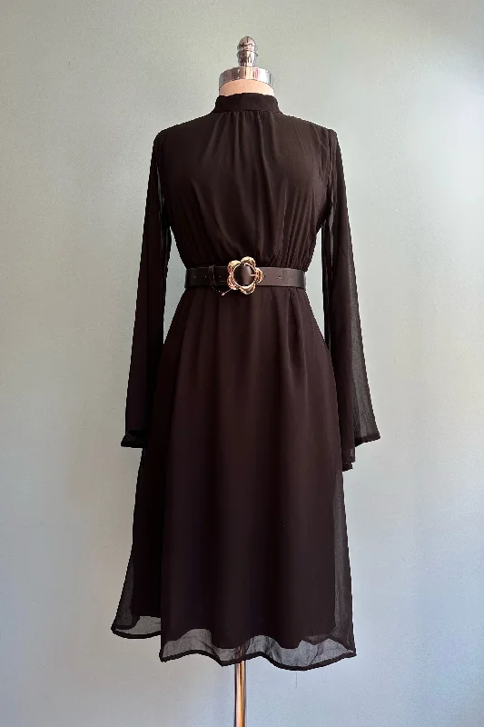 Clothing Sale Black Sheer Bell Sleeve Dress by Voodoo Vixen