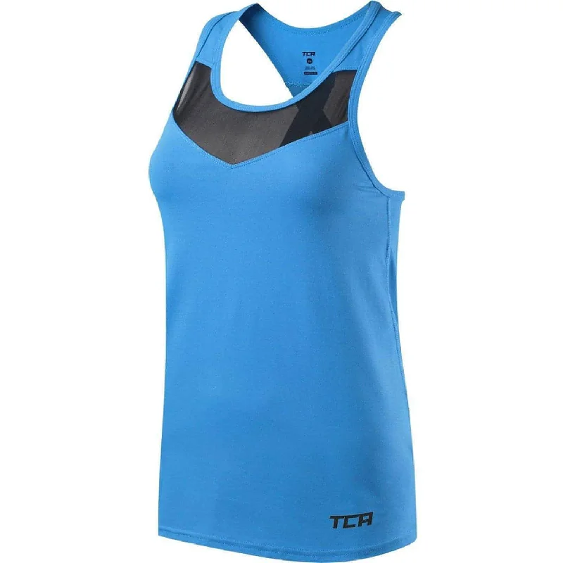 Women's Formal Clothes TCA MeshLuxe Womens Running Vest - Blue